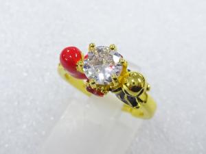 クリスタル　指輪(12号)